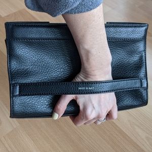 Matt & Nat Black Clutch